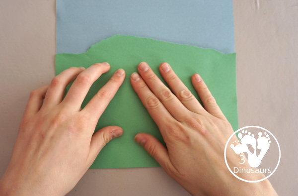 Washi Tape Truffula Tree Craft - a fun Lorax craft for kids to make with a little fun with fine motor truffula craft that kids can make. It is made with paper, washi tape and craft sticks. - 3Dinosaurs.com