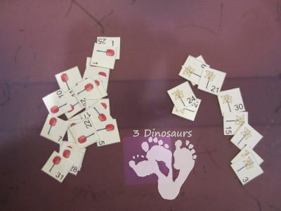 Free Flower Calendar Set- 3Dinosaurs.com