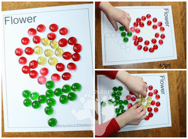 Ways to Use the Spring Dot Marker Printables - 3Dinosaurs.com