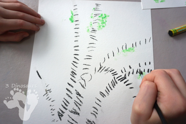 Easy to Paint Watercolor Spring Birch Trees - a fun painting project for spring or Earth Day - 3Dinosaurs.com