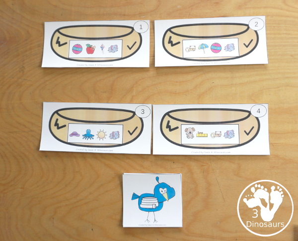 Free Bird CVCe Break The Code Printable - It has 12 nests with matching CVCe picture and a recording sheet - a fun set of printables to work on sounds of letters - 3Dinosaurs.com
