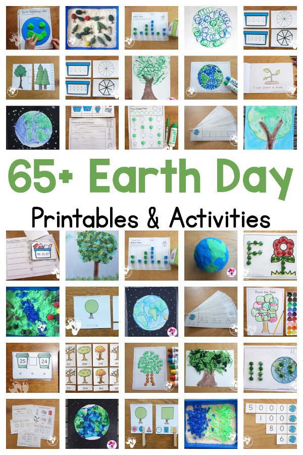 Earth Day Activities & Printables - 3Dinosaurs.com