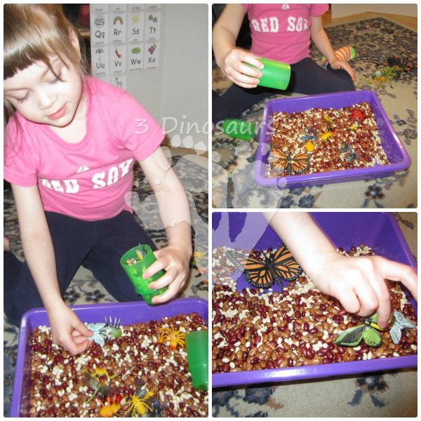 Bug Sensory Bin - 3Dinosaurs.com