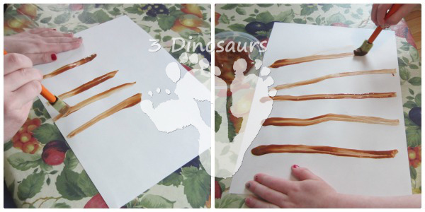 Wheat Stalk Fork Painting - Little Red Hen - 3Dinosaurs.com