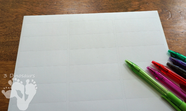 How to Sneak in Writing This Summer! With this sneaky way for writing postcards when kids think it is fun - 3Dinosaurs.com