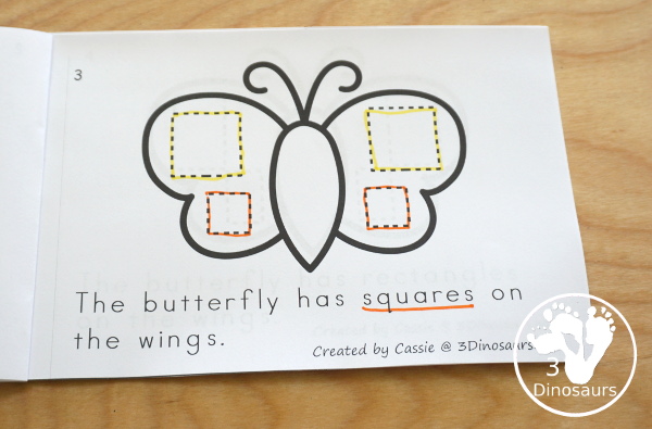Butterfly Themed Prewriting, Shape, ABCs & Numbers - a fu activity pack with 189 pages of printables with a mix of no-prep, easy reader books and clip cards for learning with a butterfly theme for kids to try out  - 3Dinosaurs.com