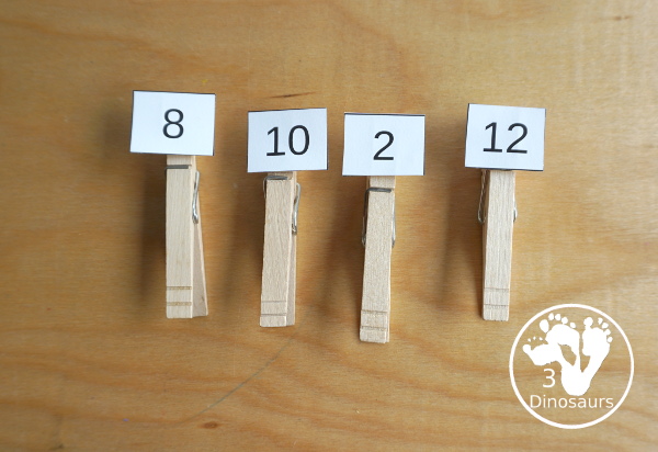 Free Multiplication Flash Cards Printables - with multiplication from 1 to 12 with white, red, green, pink and blue options for the cards with 8 cards on each page - clipping the answer to the flashcards - 3Dinosaurs.com