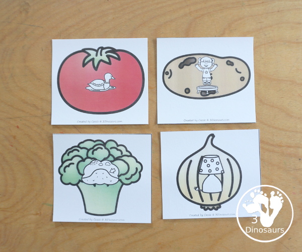 Free Garden CVCC Break The Code Printable - It has 12 plants with matching CVCC picture and a recording sheet - a fun set of printables to work on sounds of letters - 3Dinosaurs.com