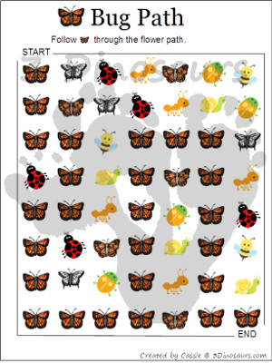 Bug Pack: Life Cycle of a Butterfly Early Reader Printable