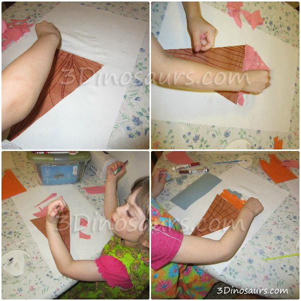 Torn Paper Ice Cream Cone