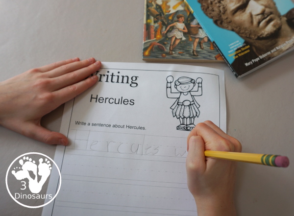 Building a Volcano with Vacation Under The Volcano - a fun science activity for kids to do with the Magic Tree House Book Vacation Under the Volcano - 3Dinosaurs.com