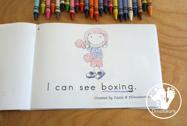 FREE Summer Olympic Easy Reader Book - 8 page easy to ready books for the Summer Olympics sports kids can see - 3Dinosaurs.com