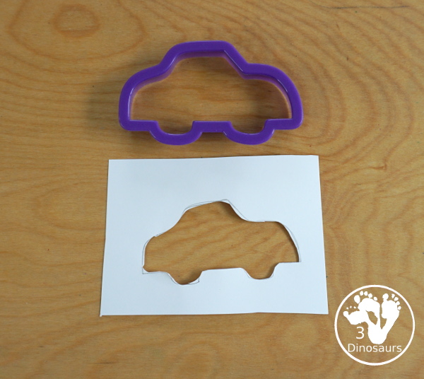 Transportation Painting with Watercolors and Oil Pastels - a super fun car and plane painting that kids can do with mixed art of watercolor and oil pastels - 3Dinosaurs.com