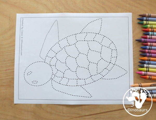 Free Sea Turtle Fine Motor Mats  with a sea turtle template printable, sea turtle outline printables, a sea turtle tracing printable, and a sea turtle dot marker printable - 3Dinosaurs.com