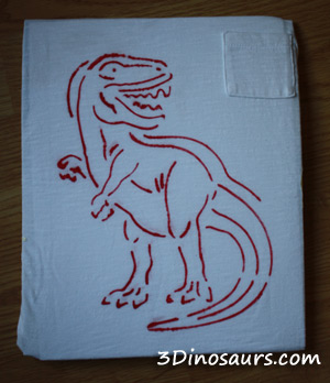 How to Make A Dinosaur Shirts Using Stencils