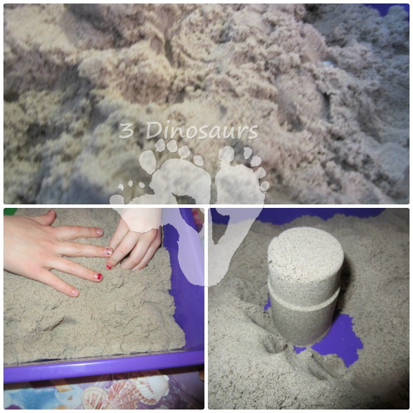 Beach Sensory Bin - 3Dinosaurs.com