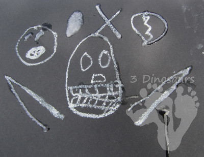 Chalk Pirate Flags - 3Dinosaurs.com