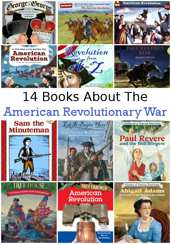 14 Books about The American Revolutionary War Books - Great books you can read with kids to learn about the history of the American Revolutionary War - 3Dinosaurs.com