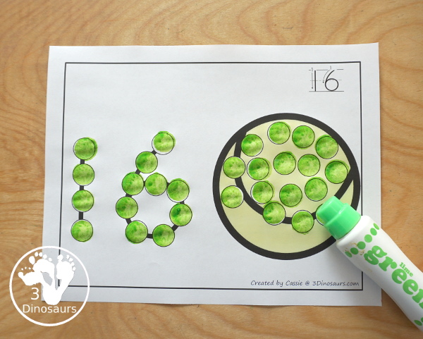 Sports Dot the Number & Counting: Basketball, Soccer, Tennis, Baseball, & Football - Numbers 1 to 20  with dot marker numbers and counting dots on the sports balls - 3Dinosaurs.com