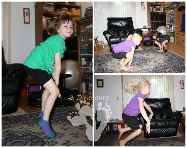 Brown Bear, Brown Bear Gross Motor Ideas - 3Dinosaurs.com