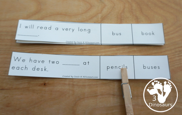 No-Prep & Hands-On School Themed Weekly Packs for Third Grade with 5 days of activities to do  with hands-on and no-prep that match up for each day with addition, subtraction, skip counting, sight words, repeat addition, CVCe word review, and more - 3Dinosaurs.com