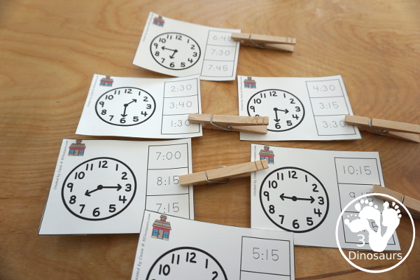 No-Prep & Hands-On School Themed Weekly Packs for Third Grade with 5 days of activities to do  with hands-on and no-prep that match up for each day with addition, subtraction, skip counting, sight words, repeat addition, CVCe word review, and more - 3Dinosaurs.com