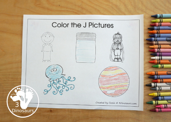 Free Romping & Roaring JKL Review Pack - with letter j, letter k, and letter l printables for reviewing the three letters with tracing, puzzles, coloring pages, finger puppets, game and more- 3Dinosaurs.com