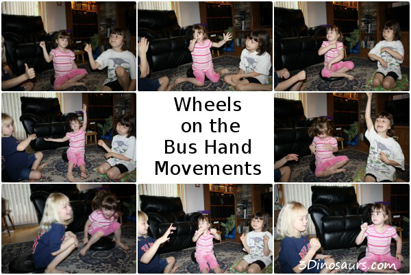 Wheels on the Bus: Hand Movements