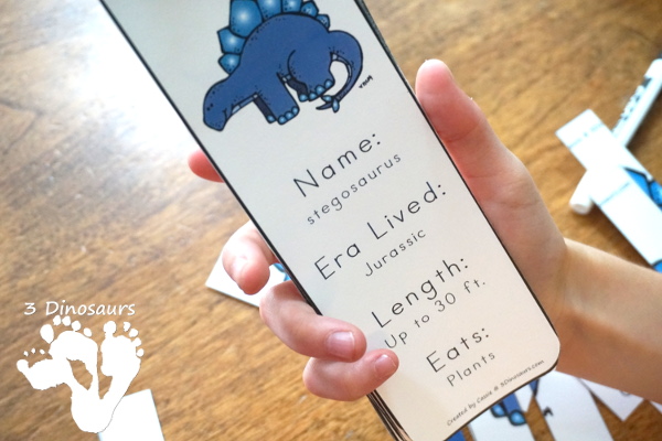 Free Spelling Dinosaurs Names With Dinosaurs Before Dark - a fun way to work on spelling dinosaur names with a fun activity - 3Dinosaurs.com