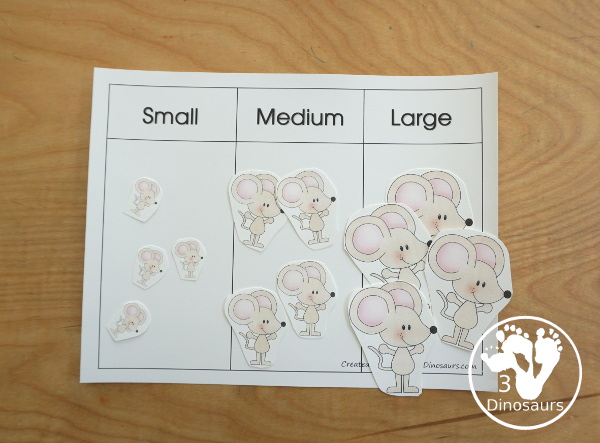 Free Romping & Roaring M Pack Letter Pack: M is for Mouse - a letter m pack that has prewriting, finding letters, tracing letters, coloring pages, shapes, puzzles and more - 3Dinosaurs.com