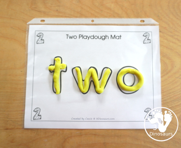 Free Romping and Roaring Number 2 Pack - with number 2 worksheets, number 2 puzzles, number 2 handwriting, number 2 dot marker worksheets and more for PreK and kindergarten age kids with a bear theme.  - 3Dinosaurs.com