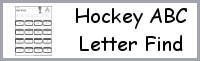 Hockey ABC Letter Find