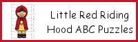 Little Red Riding Hood Alphabetical Order Puzzle Printable
