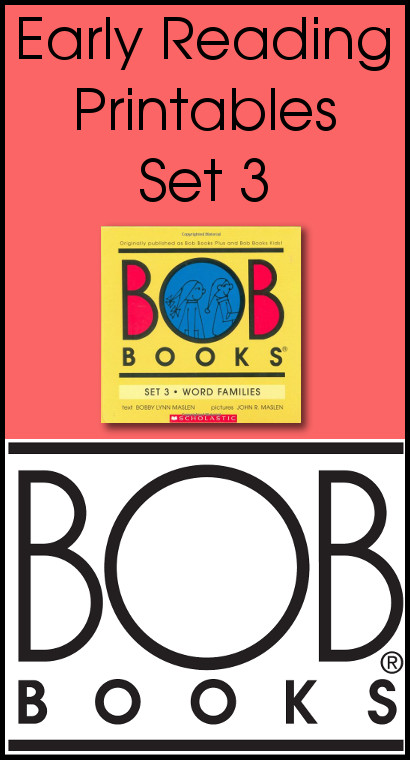 Early Reading Printables: BOB Book Set 3 Book 1 & 2 - 3Dinosaurs.com