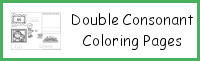 Double Consonant Coloring Pages