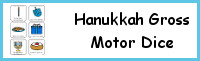 Hanukkah Gross Motor Dice