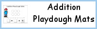 Addition 1 to 10 Playdough Mats