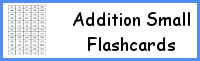 Small Addition and Subtraction Flashcards