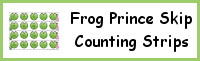 Frog Prince Skip Counting Strips Printables