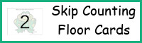 Frog Themed Skip Counting Floor Numbers 