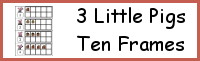 Three Little Pigs Ten Frame