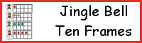 Jingle Bells Ten Frames