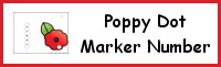 Poppy Number Dot Marker & Counting