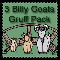 3 Billy Goats Gruff Pack