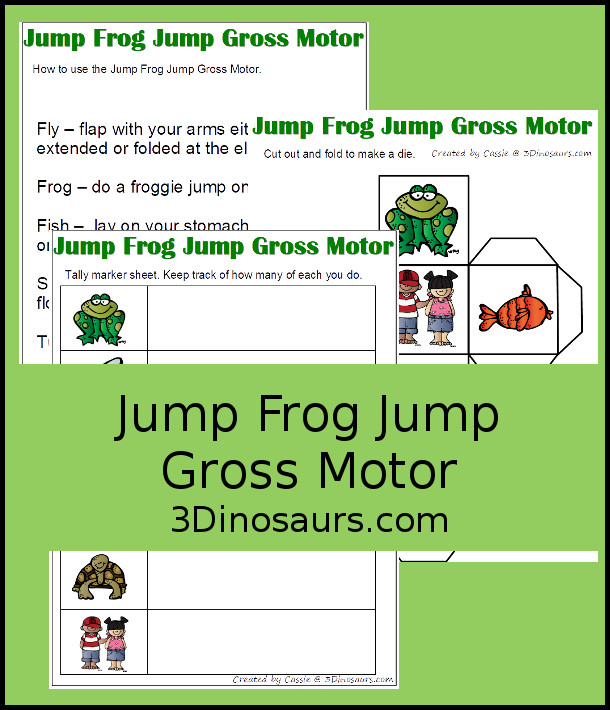 Jump Frog Jump Gross Motor