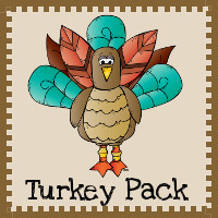 Free Turkey Pack - over 50 pages of activities - 3Dinosaurs.com