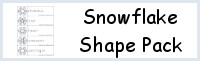 Snowflake Shape Pack