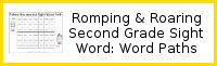 Romping & Roaring Second Grade Sight Words: Word Paths