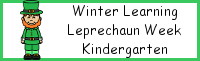 Winter Learning: Kindergarten Leprechaun Weekly Pack