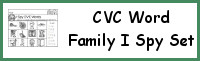 CVC Word Family I Spy Selling Set